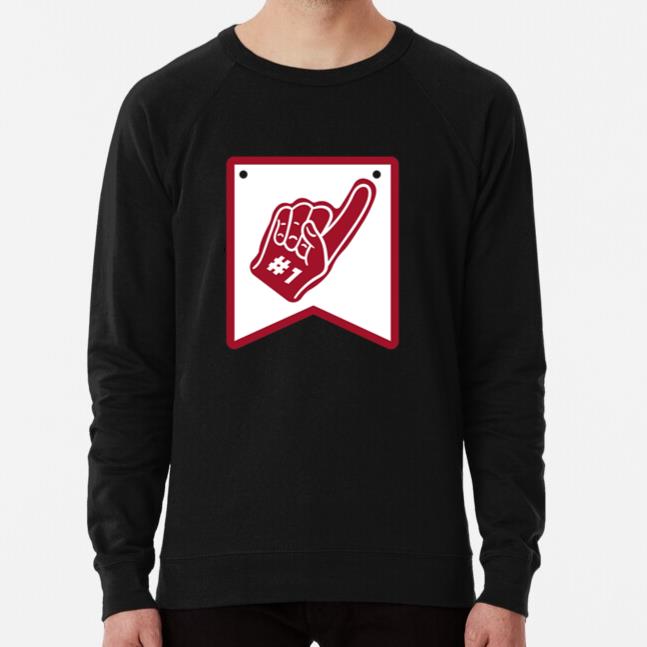 1 Glove Badge Cut Out Sweatshirt