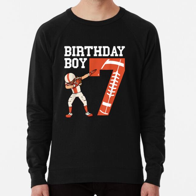 7th Football Birthday Sweatshirt