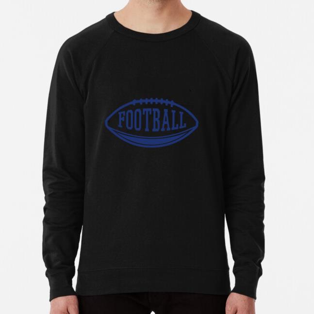 American Football Ball Badge Sweatshirt
