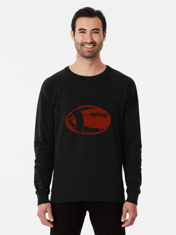 American Football Ball Game Cut Out Sweatshirt - Image 2