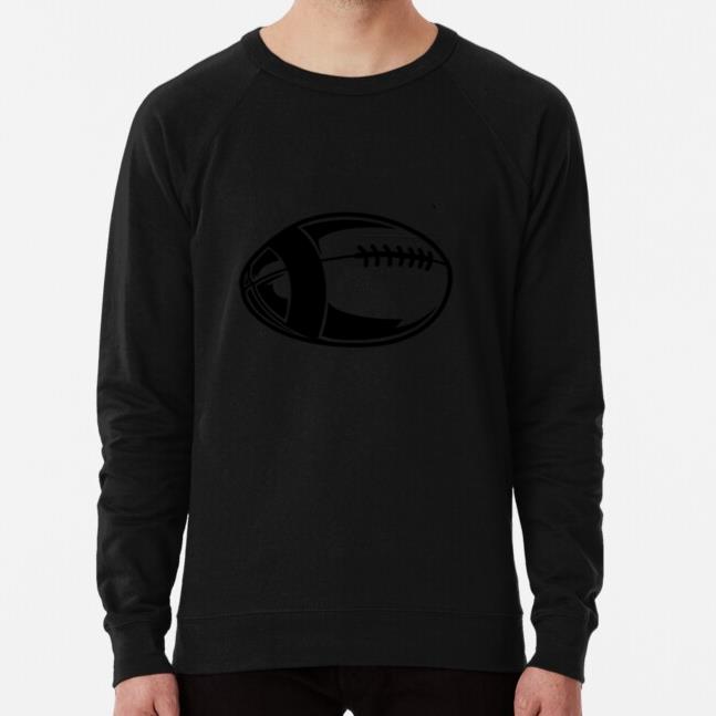 American Football Ball Game High Contrast Sweatshirt
