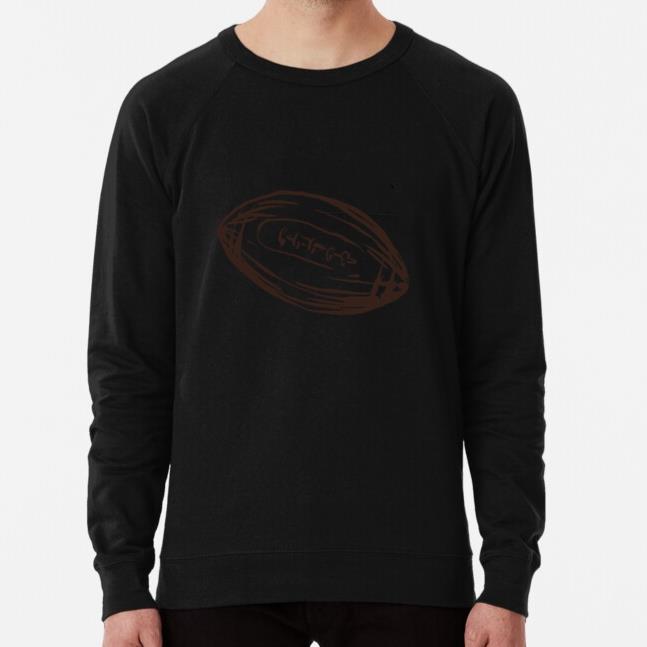 American Football Ball Hand Drawn Sweatshirt