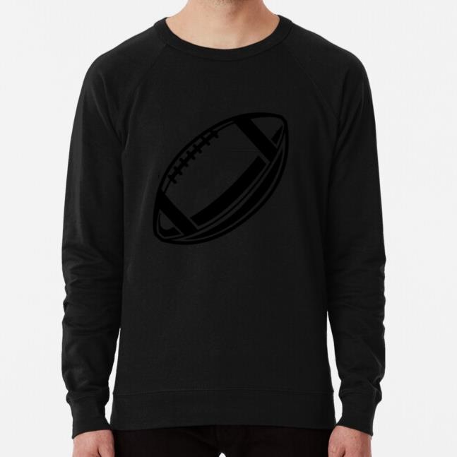 American Football Ball High Contrast Sweatshirt