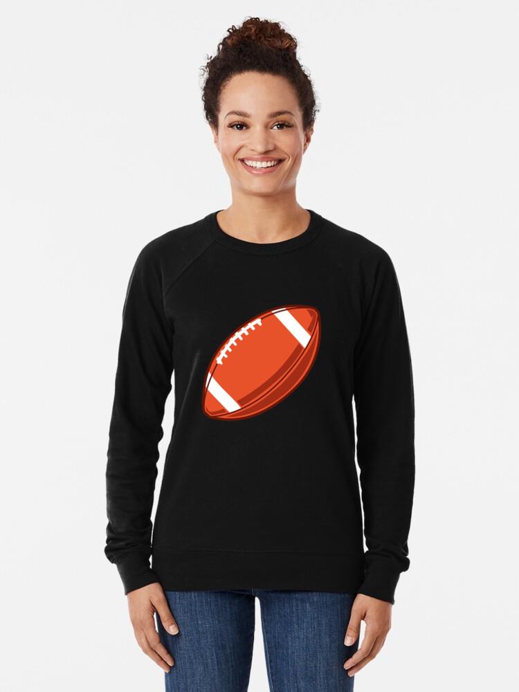 American Football Ball Illustration Sweatshirt - Image 3