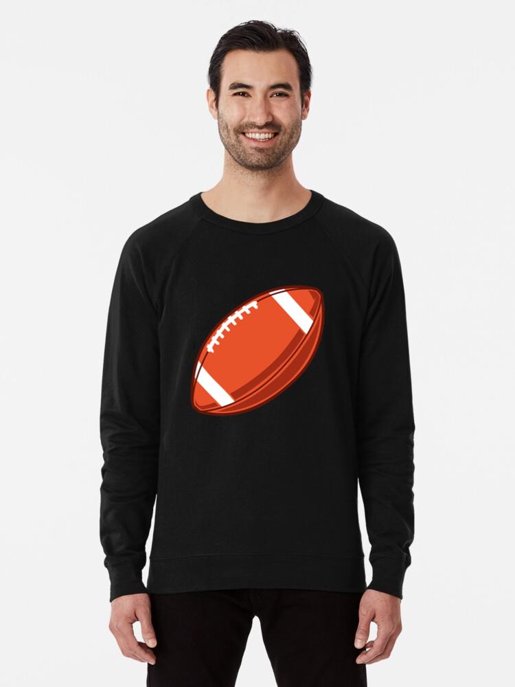 American Football Ball Illustration Sweatshirt - Image 2