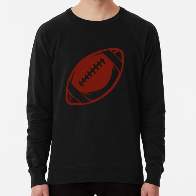 American Football Ball Side Cut Out Sweatshirt