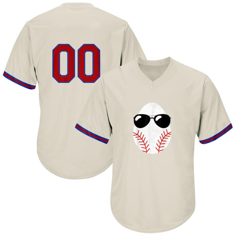 Baseball Egg Easter Day Baseball Jersey