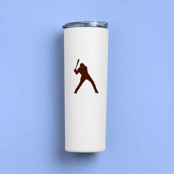 Baseball Game Player Tumbler