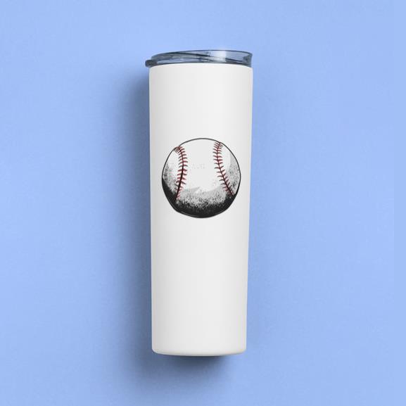 Baseball Illustration Tumbler