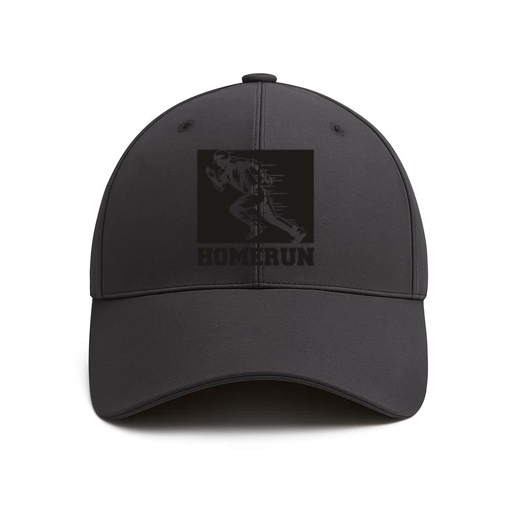 Homerun Sign Cut Out Cotton Baseball Hat