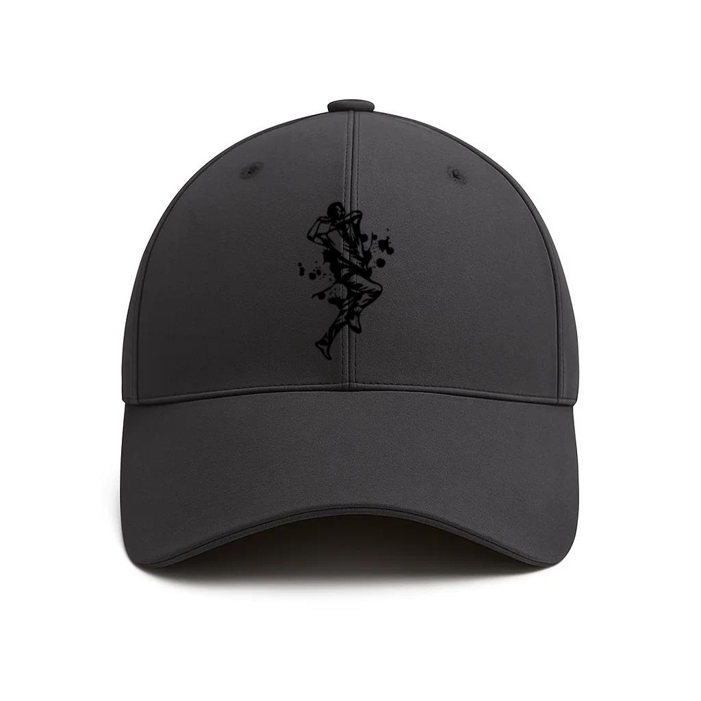 Male Baseball Player Cut Out Cotton Baseball Hat