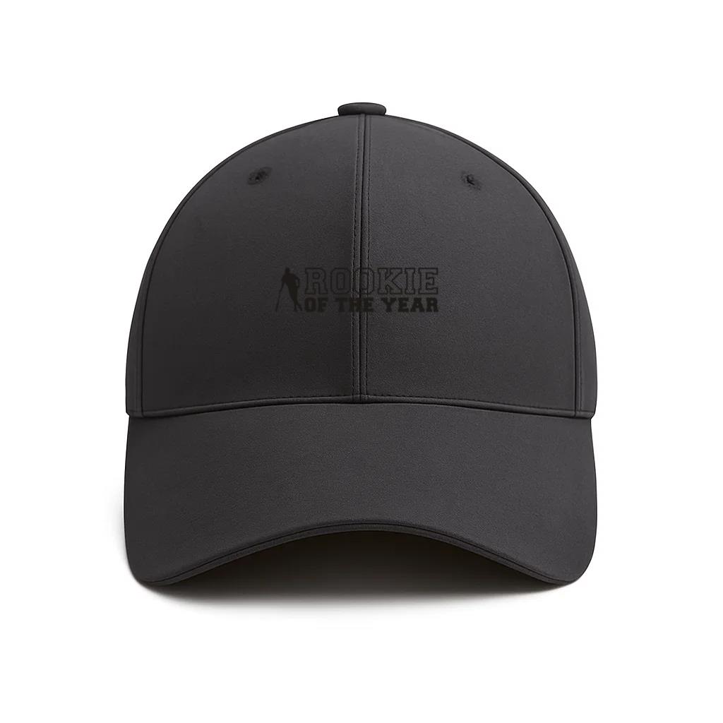 Rookie Of The Year Quote Filled Stroke Cotton Baseball Hat