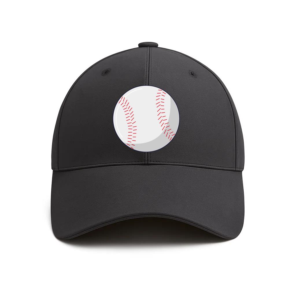 Sport Baseball Illustration Cotton Baseball Hat
